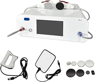 Dispositivo de fisioterapia para gestão da dor, níveis de energia ajustáveis de 0 a 100 %, modos duplos para um alívio eficaz