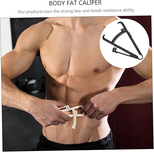 Miniatura 6 de Hemoton 2 unids Calibre de grasa Cinta de medición digital Calibres digitales Dispositivo de medición de grasa corporal Calibre de grasa corporal