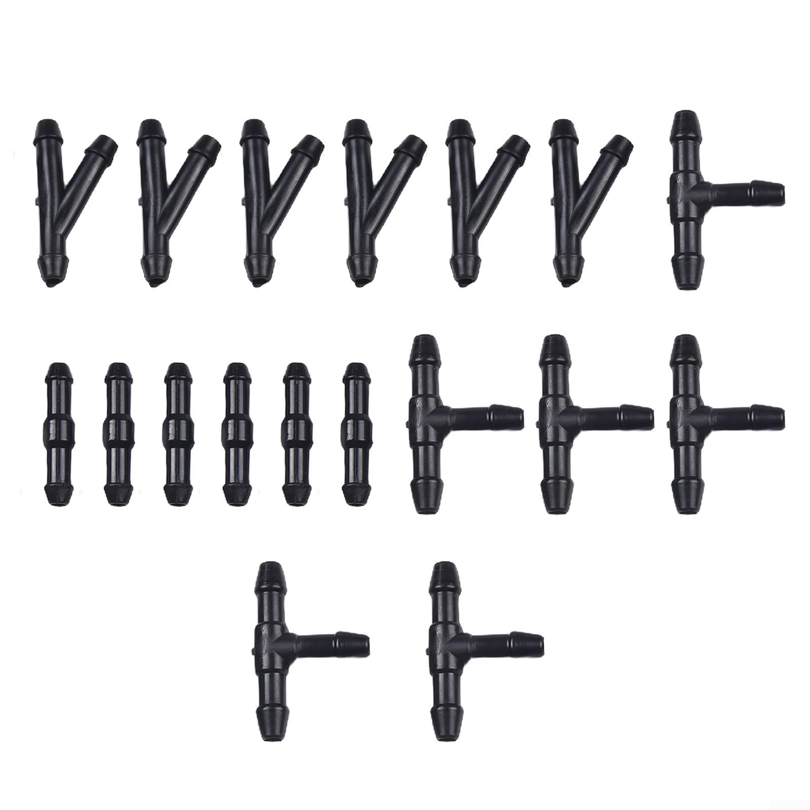 Potubi One Color 18 Pcs Windshield Washer Hose Connectors