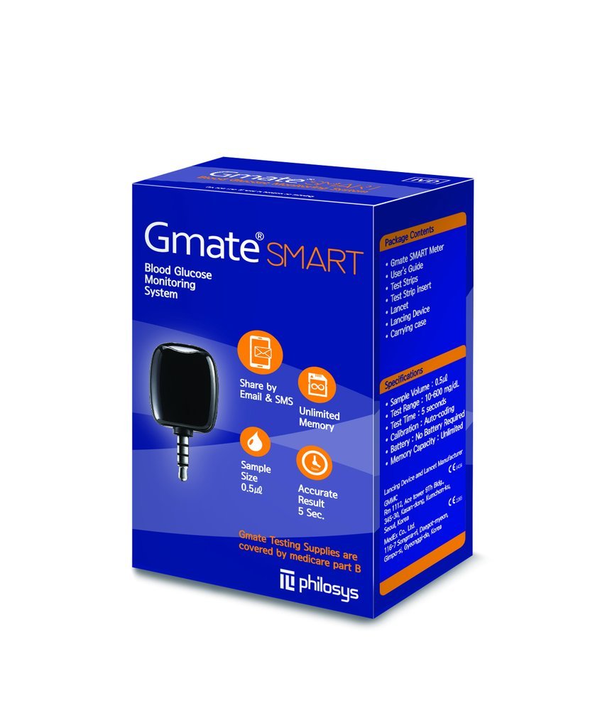 Gmate Smart Glucometer Kit Buy Online In Faroe Islands At Faroe Desertcart Com Productid