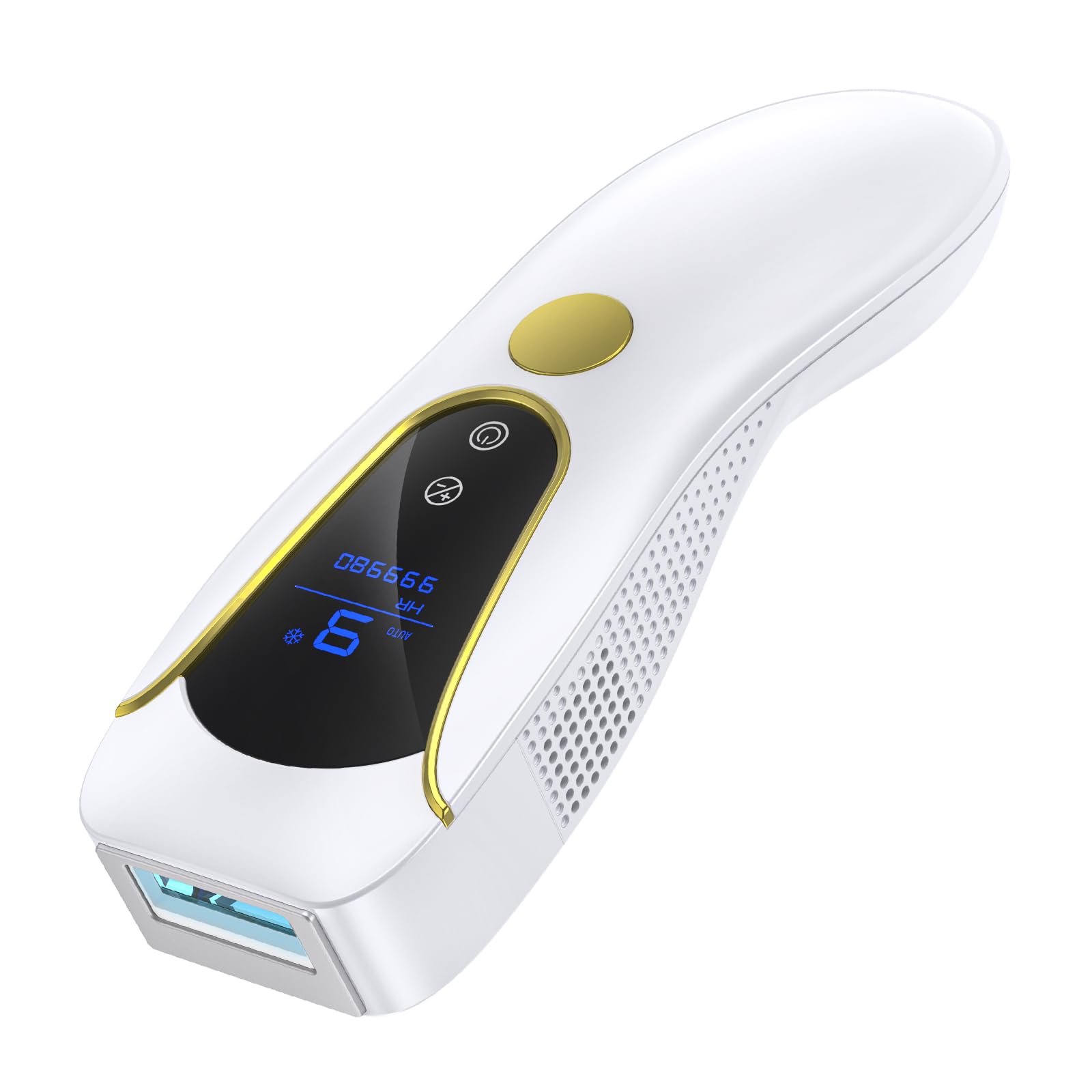 IPL-Laser-Epilierer mit Kühlfunktion, 19,35 J, gepulstes Licht mit 9 Energiestufen, 2 Modi, 999.900 gepulstes Licht für Damen und Herren, Beine, Bikini, Achseln, Gesicht, Körper