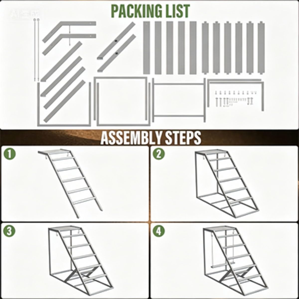 Barras for gallinero, con Columpio, Percha for Pollos con Marco de Metal for gallinero y Granjas al Aire Libre, se Adapta a Todas Las Aves de Corral y Pollitos