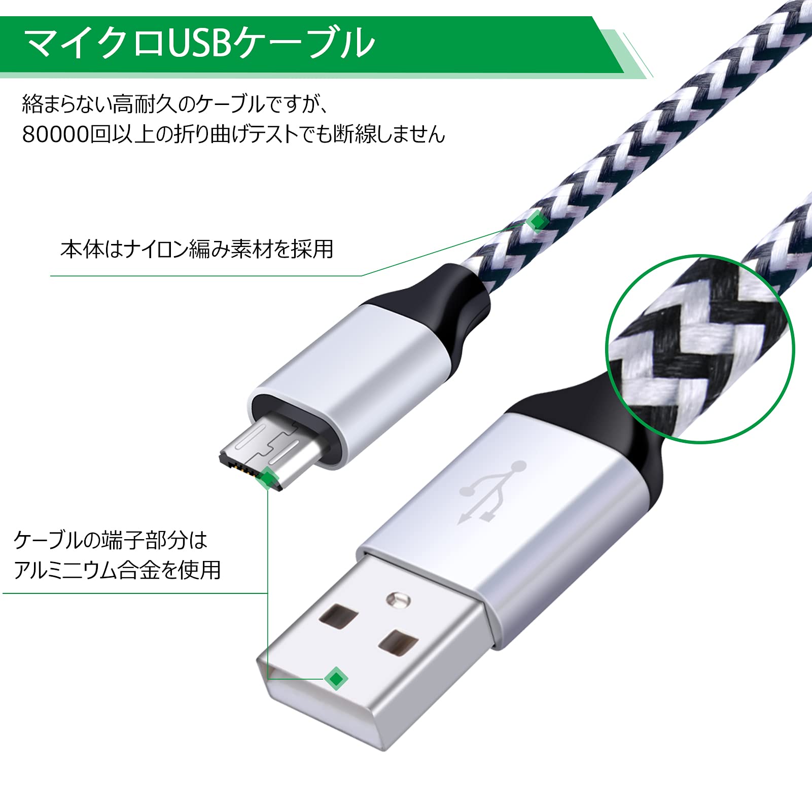 Amazon | Hootek USB充電器 2ポート USB コンセント with Micro USB 