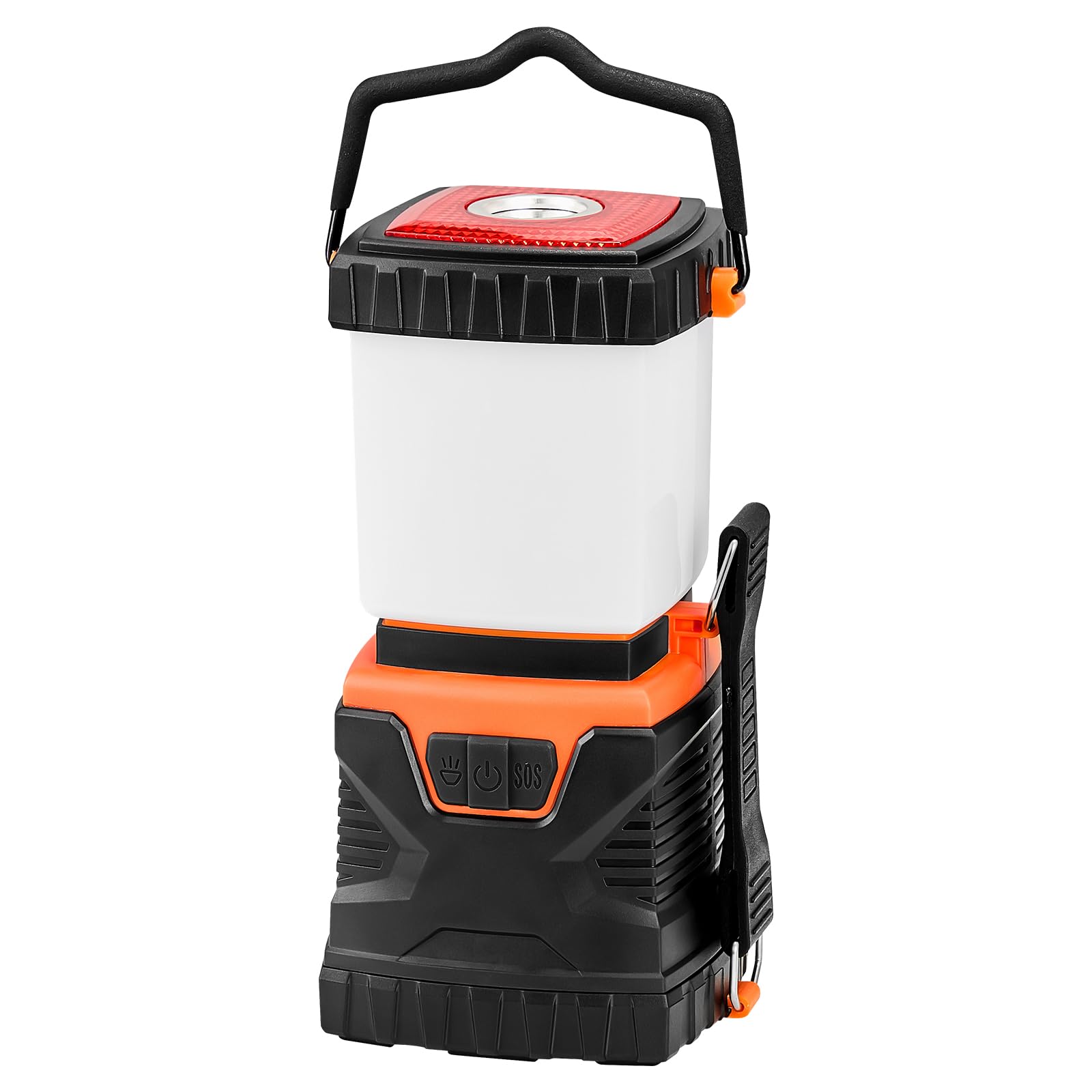 VEVOR Lanterna da Campeggio a LED, 1000 LM Lampade da Campeggio per Emergenza, Alimentata da Batterie Non Incluse, Illuminazione a 360° per Luce di Emergenza, Attività all'Aperto, Riparazioni Auto