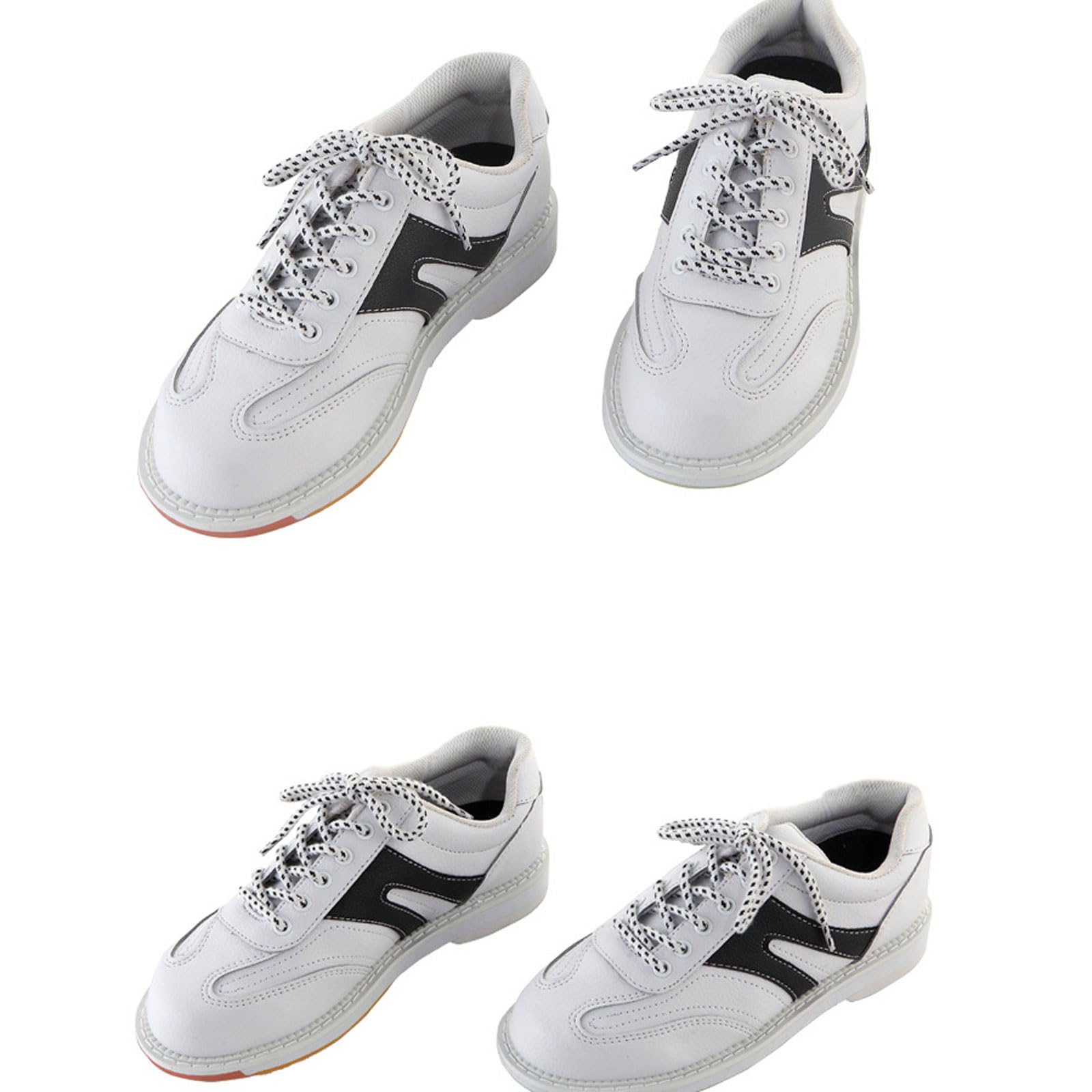 Scarpe da Bowling Unisex,Scarpe da Bowling Professionali,Scarpe da Bowling per Adulti,Scarpe da bowling da giardino,Leggera comode Non Slip Scarpe sportive moderne,per uomini,donne e adulti.