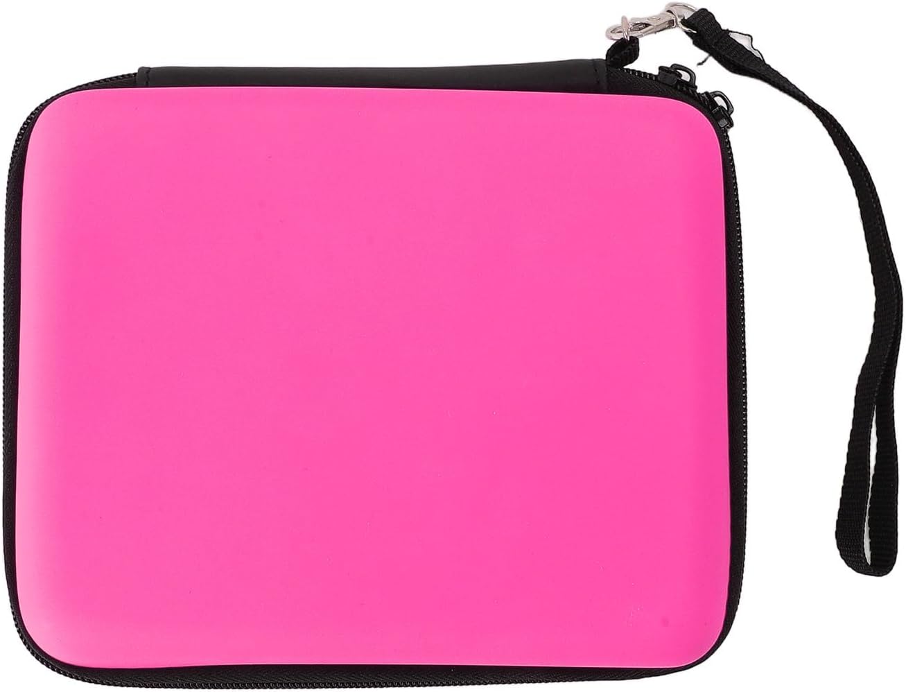 Yctze Hard EVA Shell Carrying Case for 2DS, Game Console Protective Hard Shell with 8 Game Card Holders, Travel Carrying Case Pouch for 2DS Accessories (Pink)