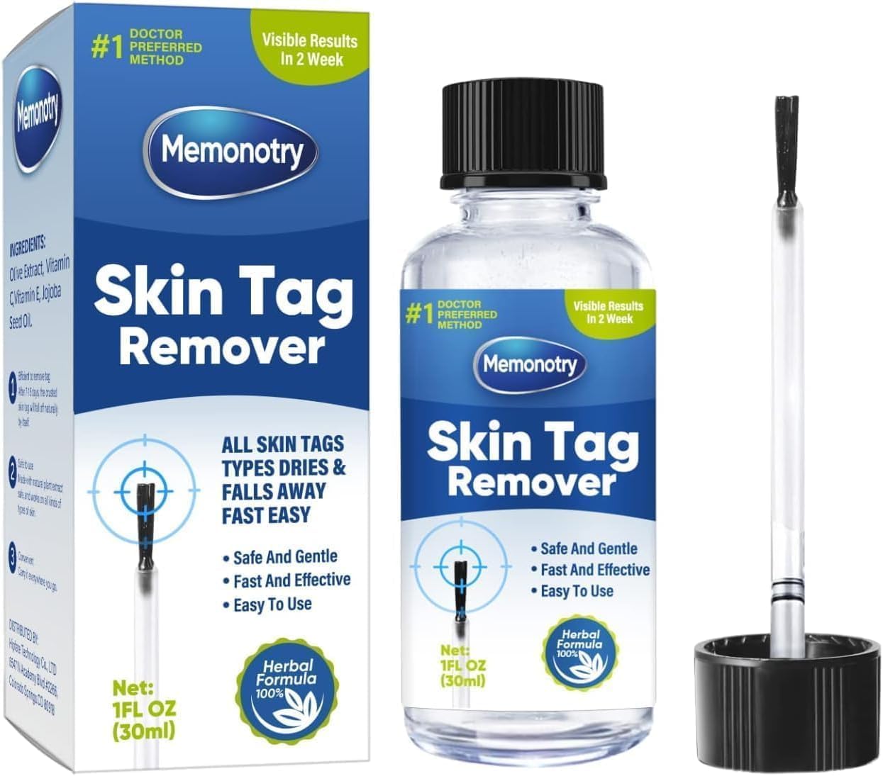 Skin Tag Removal Kit - Skin Tag Remover Serum, Fast Acting and Effective Tag Dry & Fall Off Naturally, Suitable for All Skin Types