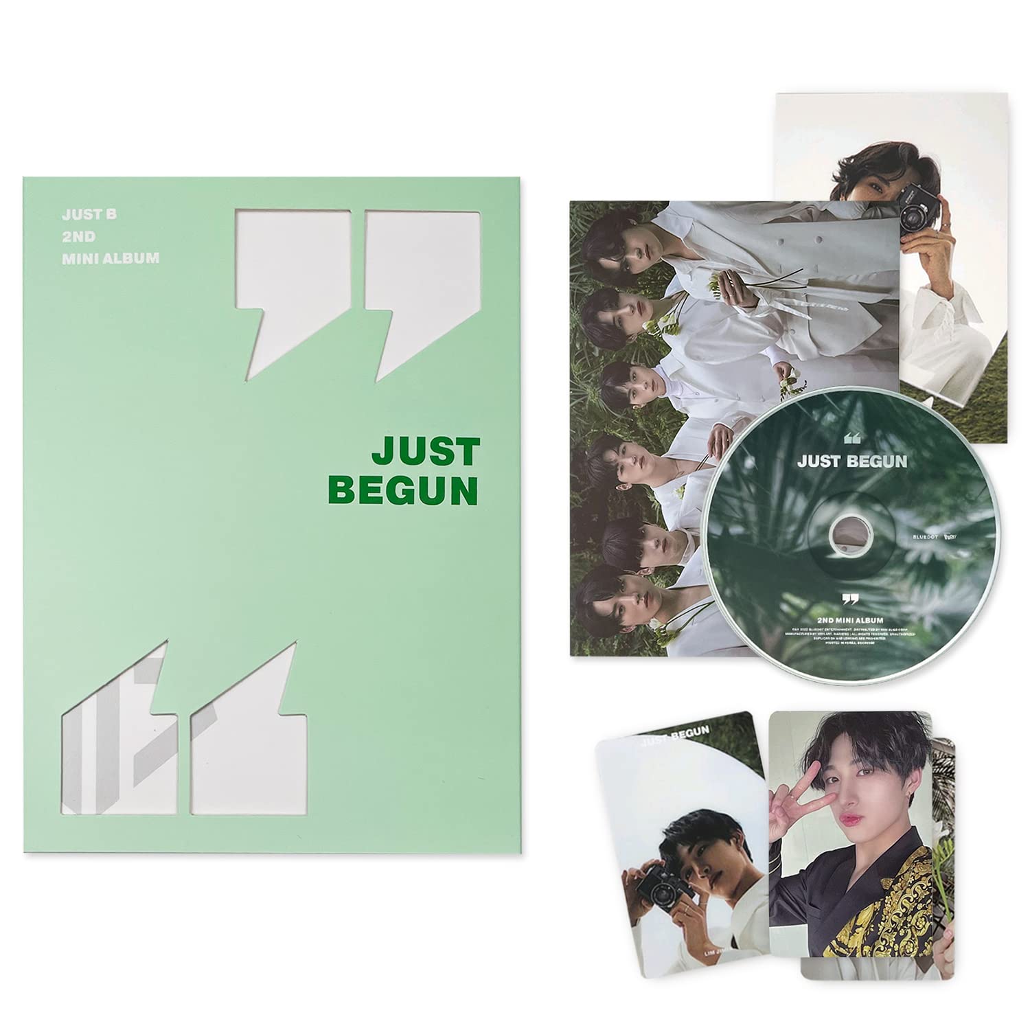 (CD)Just Begun - Random Cover - incl. Photobook, Postcard, Mirror Card + 2 Photocards／Just B 611BE74p5XL.jpg
