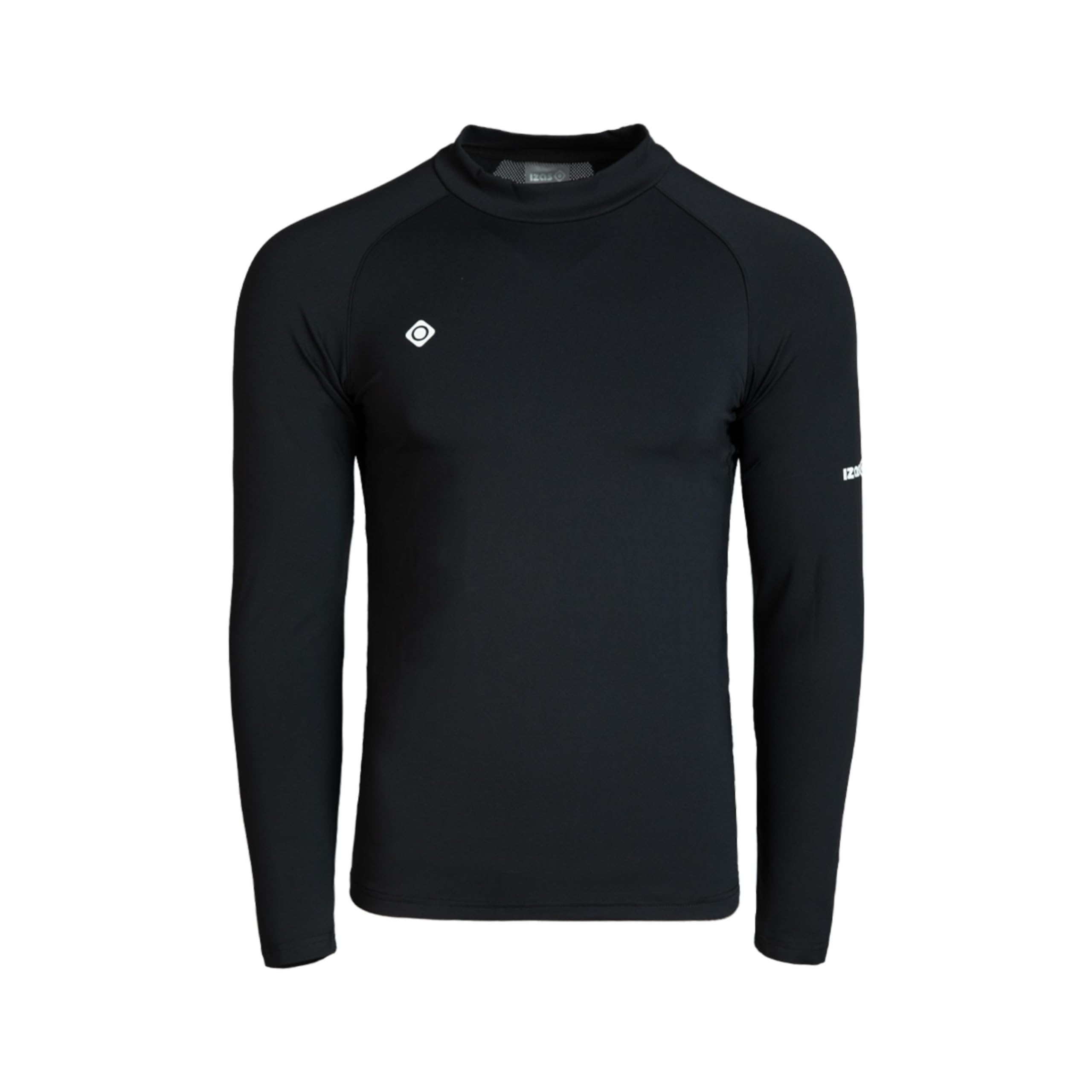 Izas Camiseta Térmica para Hombre y Mujer Transpirable y de Manga Larga. Camiseta Técnica Ajustada y Cómoda para Frío y Esquí. Térmico Interior Extra Cálido de Invierno Unisex Color Negro