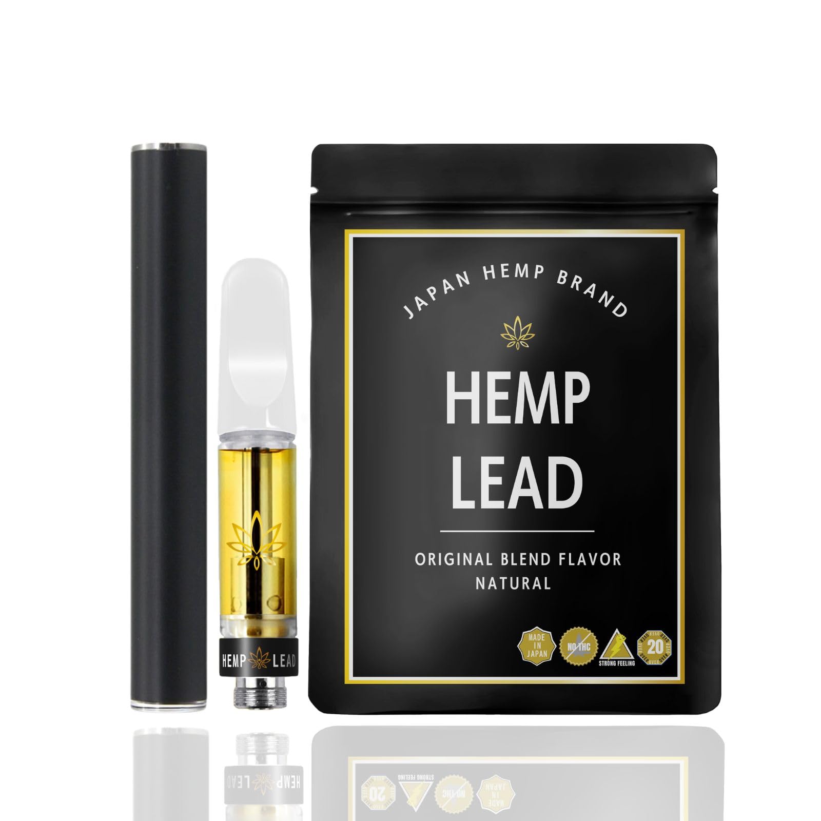 Amazon | HEMPLEAD 高濃度 CBD リキッド スターターセット 1ml CBG 