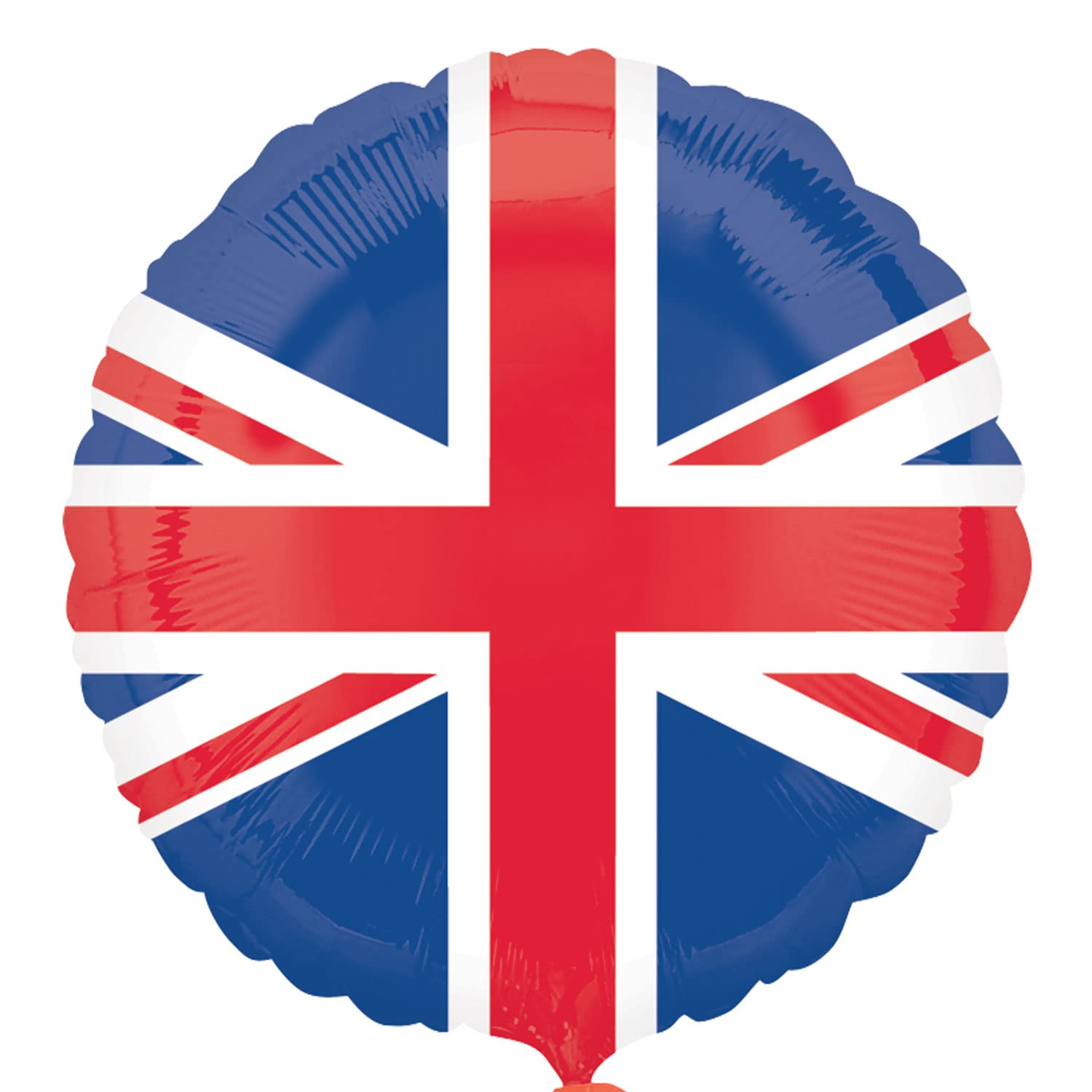 amscan 18 Inch Union Jack Flag Circular Foil Balloon