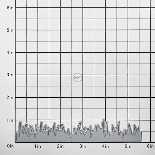 Miniatura 2 de DzIxY Troqueles de corte de metal Little Grass para hacer tarjetas, papel de relieve, troquelados, plantillas de máquina de álbumes de recortes,