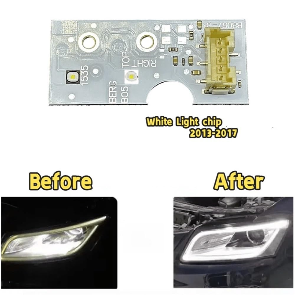 Módulo de Control DRL para Q5 2013 2014 2015 2016 2017 Luz Blanca Coche DRL Balasto Placa de Circuito Chip de Fuente de luz