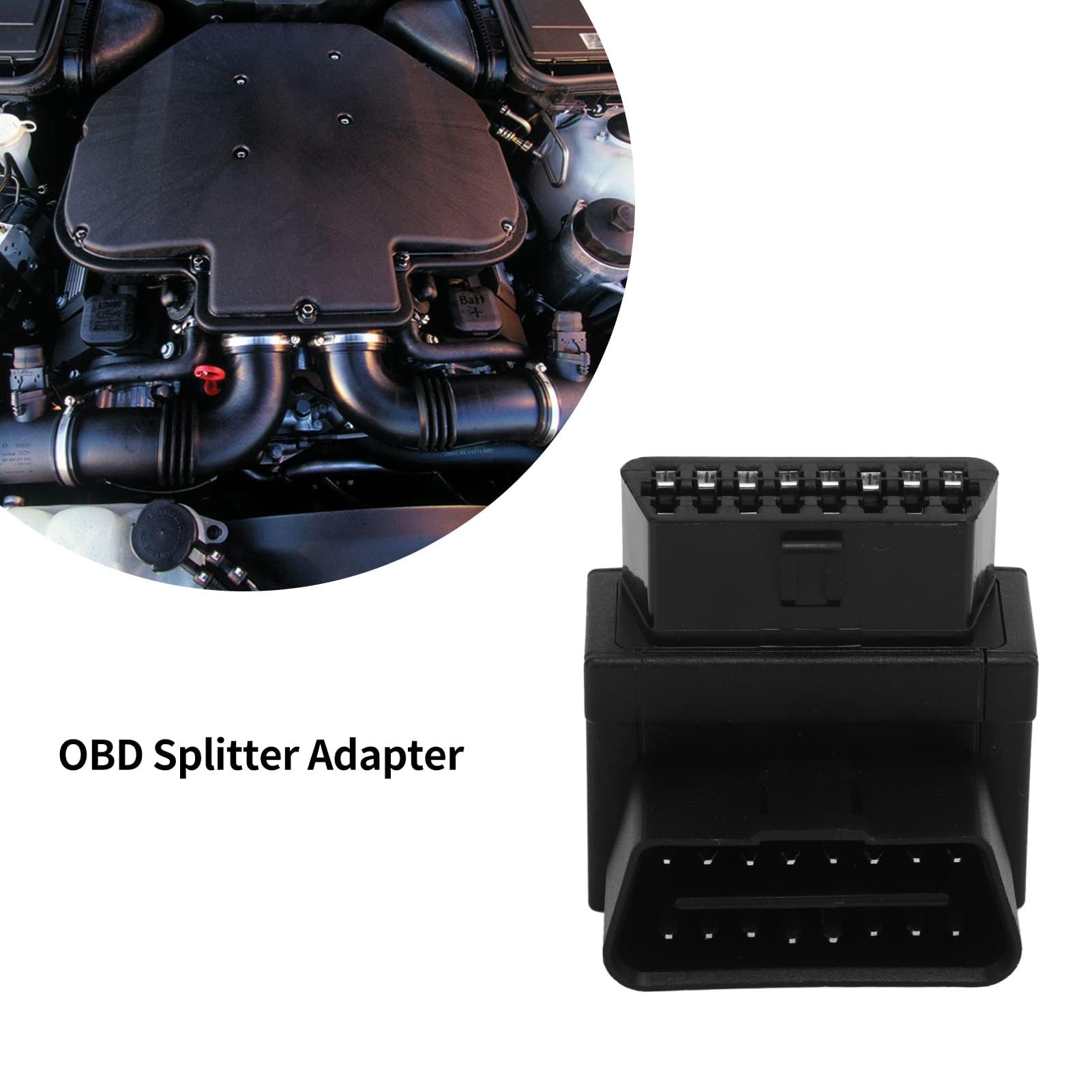 Kieszonkowy OBD2 OBDII Pełny 16 Pin Męski na 3 żeńskie 1 do 2 Kabel OBD Przejściówka Rozgałęziająca do Przedłużacza Diagnostycznego
