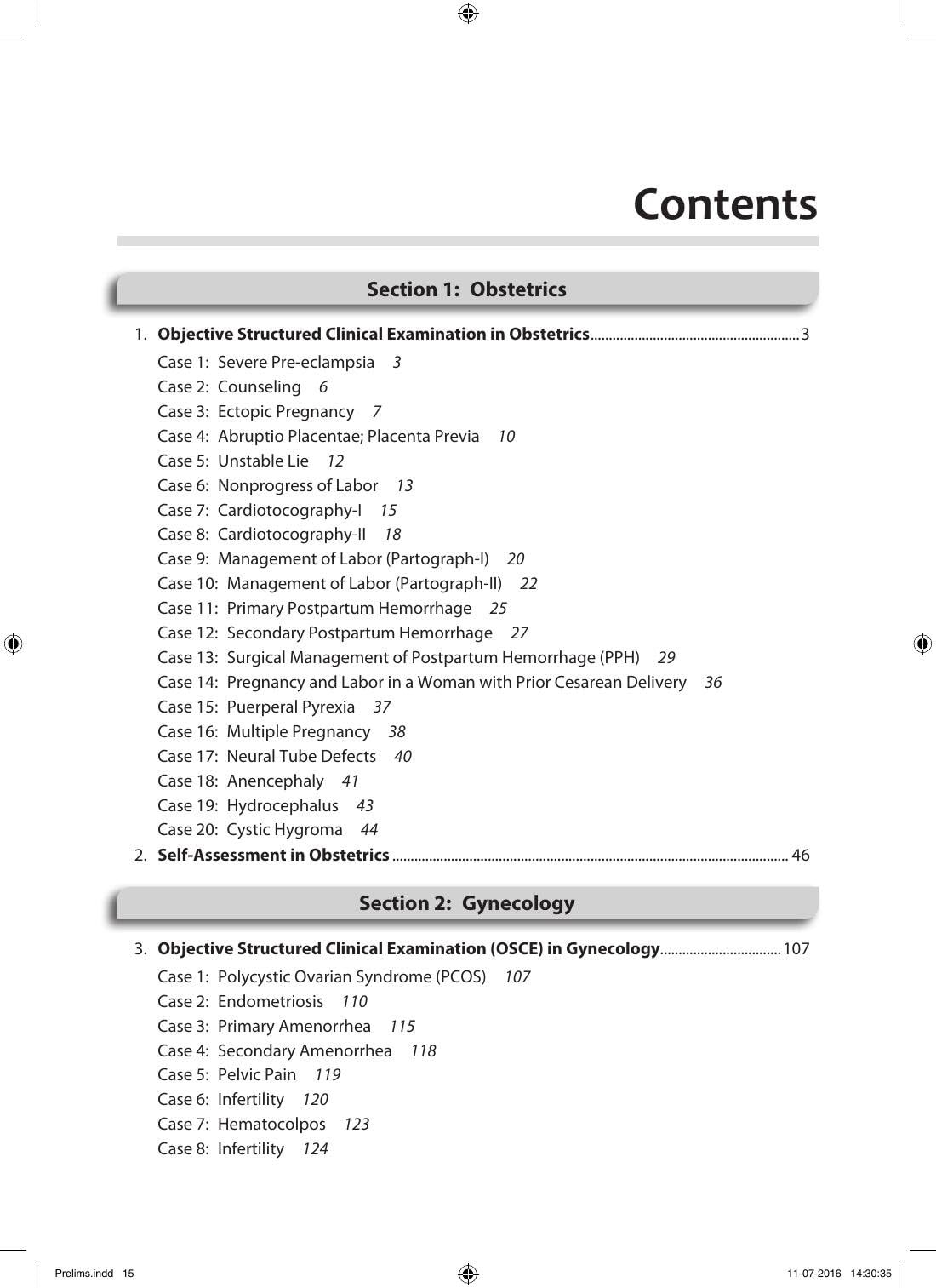 Manual of Obstetrics & Gynecology for the Postgraduates