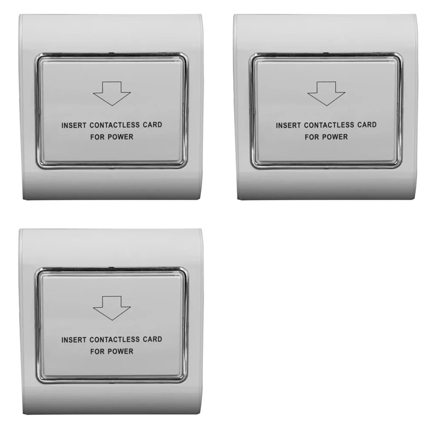 3X Hotel Power Switch Delayed Power Off -Saving Induction Card Three-Wire Induction 40A Low Frequency 220V