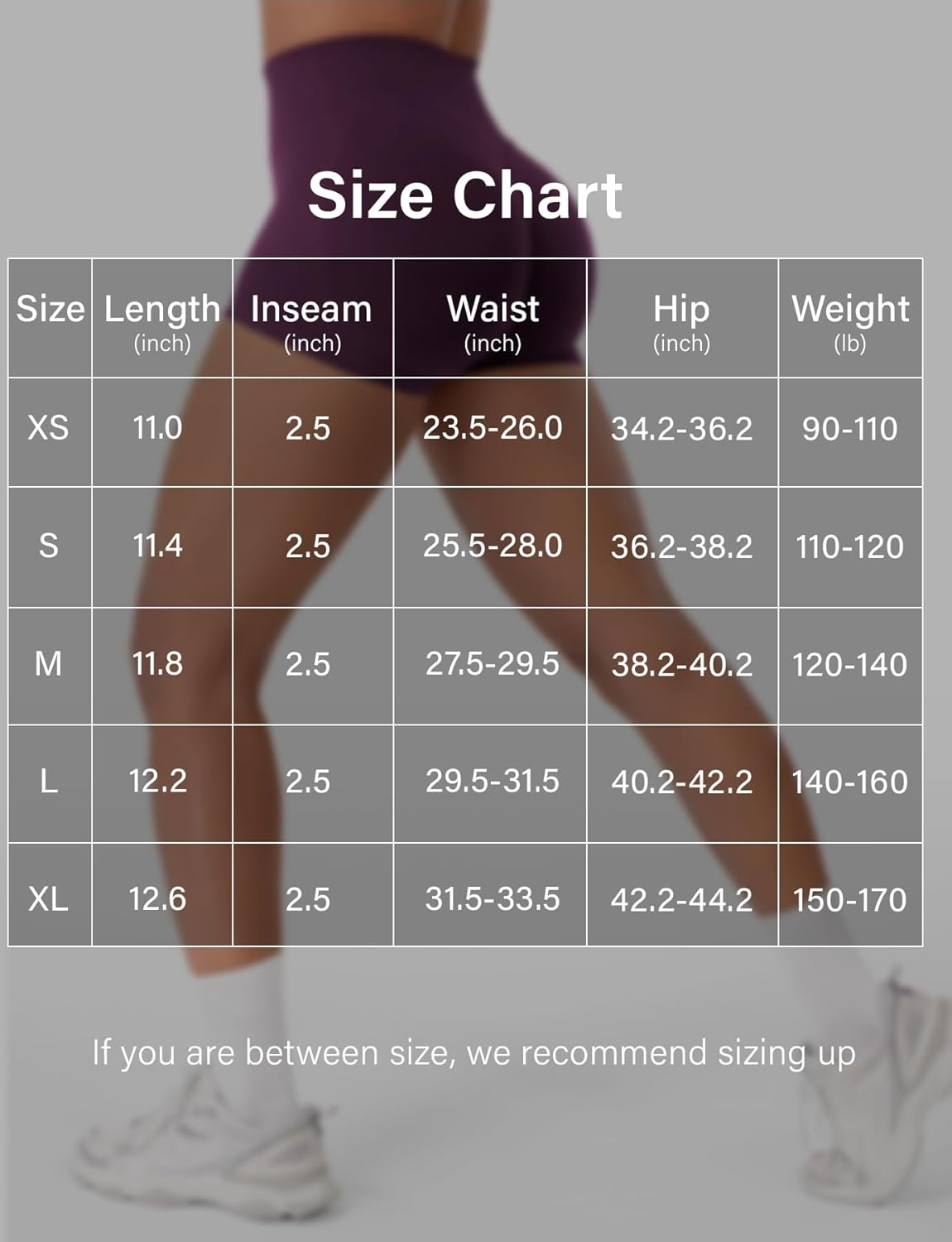 VOYJOY Women Workout Impact Shorts 2.5"/ 3.6"/ 4.5"/ 6" Scrunch Butt Lifting Gym Seamless Booty Biker Shorts - Image 6