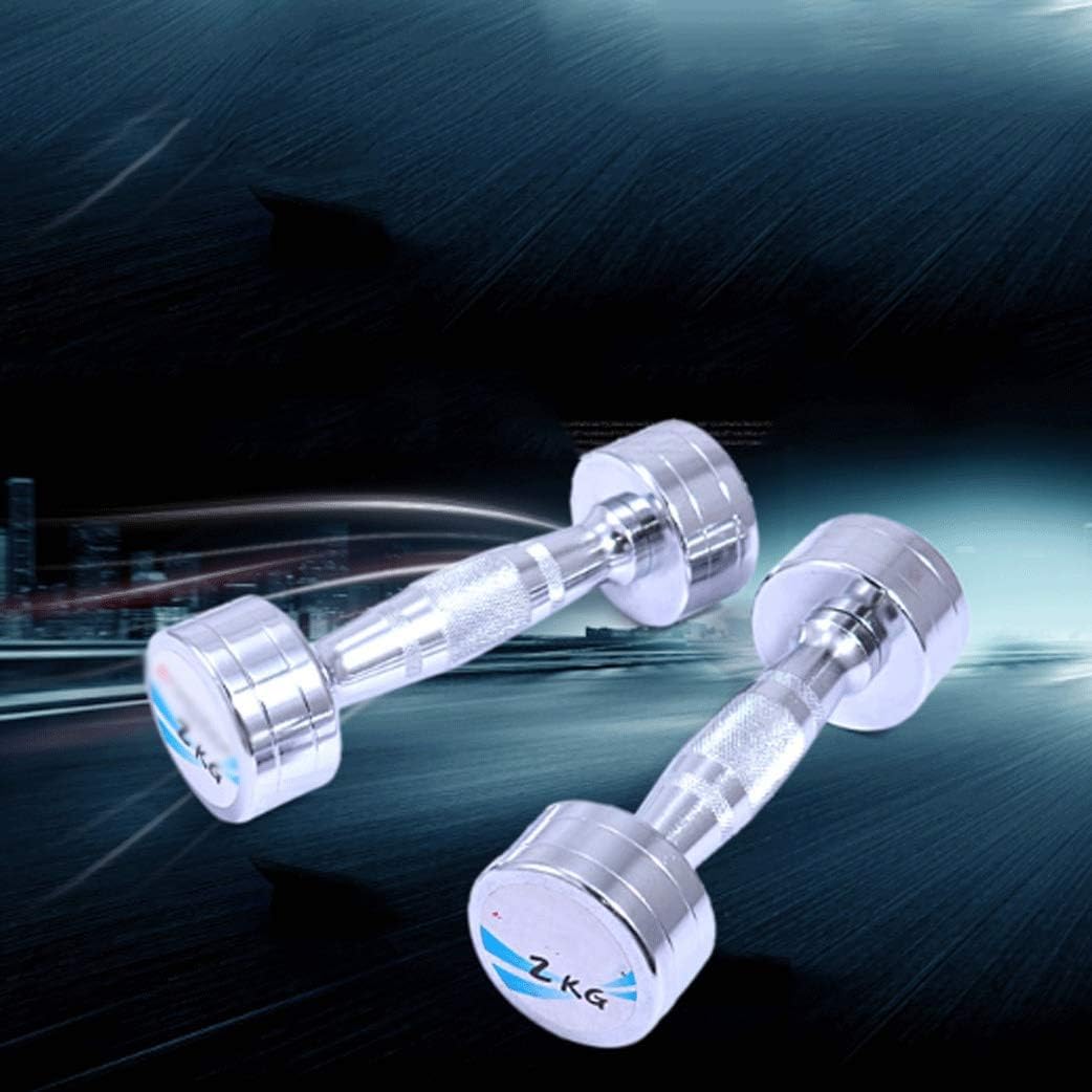 Regulowane hantle Zestaw hantli ciężarków 5 par Hantle fitness Pure Steel do ćwiczeń w domu dla kobiet(4kg(2kg*2))