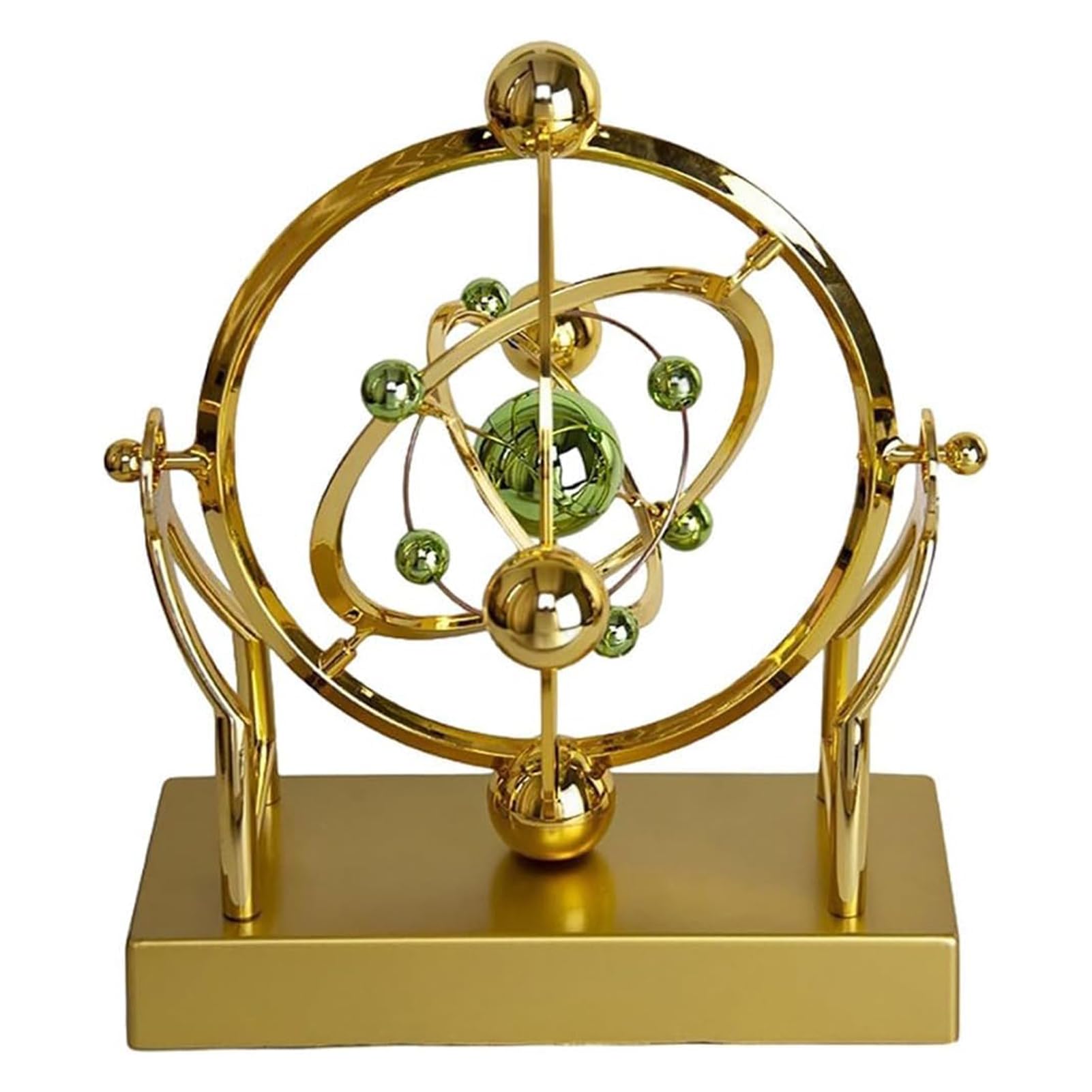 KIOALXZ Exquisite Celestial Orbit PMM Pendulum for Creative Home Rotary Office Decor For Men And Women And Astronomy Lovers Decor