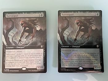 Amazon.co.jp: MTG Barrowgoyf English Extended Art Ripple Foil 2