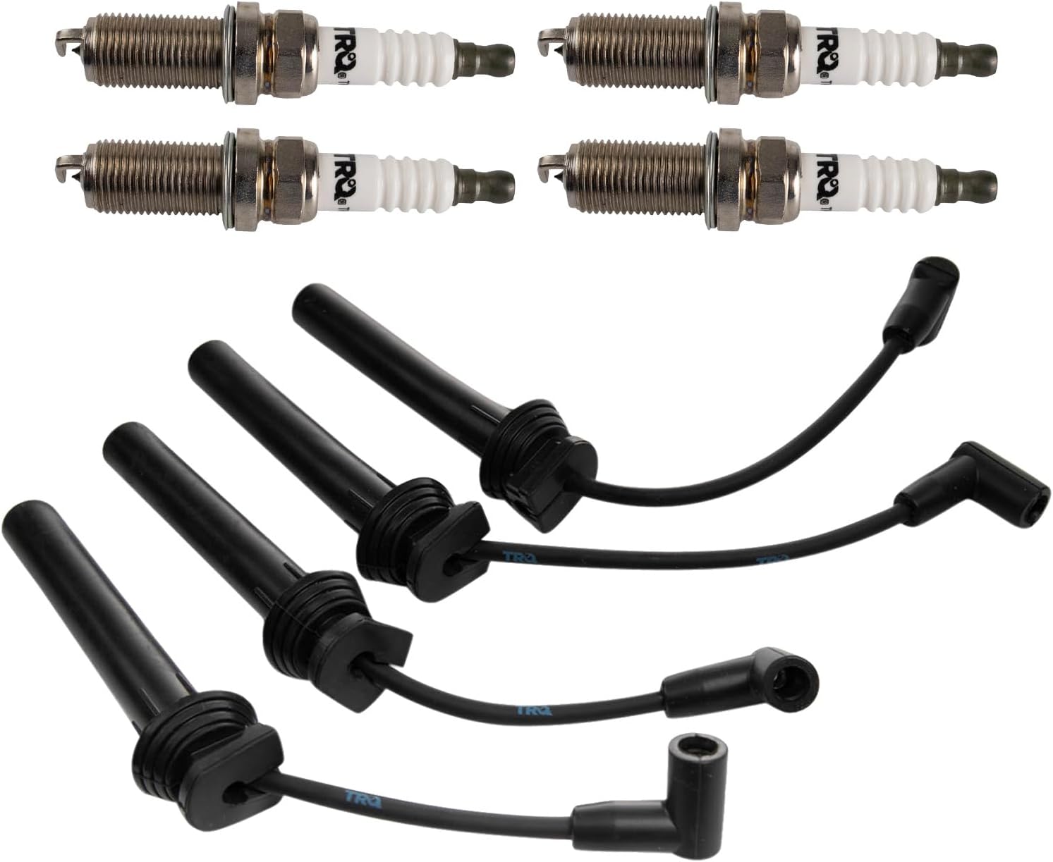 TRQ Spark Plug Kit 5 Piece Iridium Spark Plugs Compatible with 2001-2004 Dodge Neon