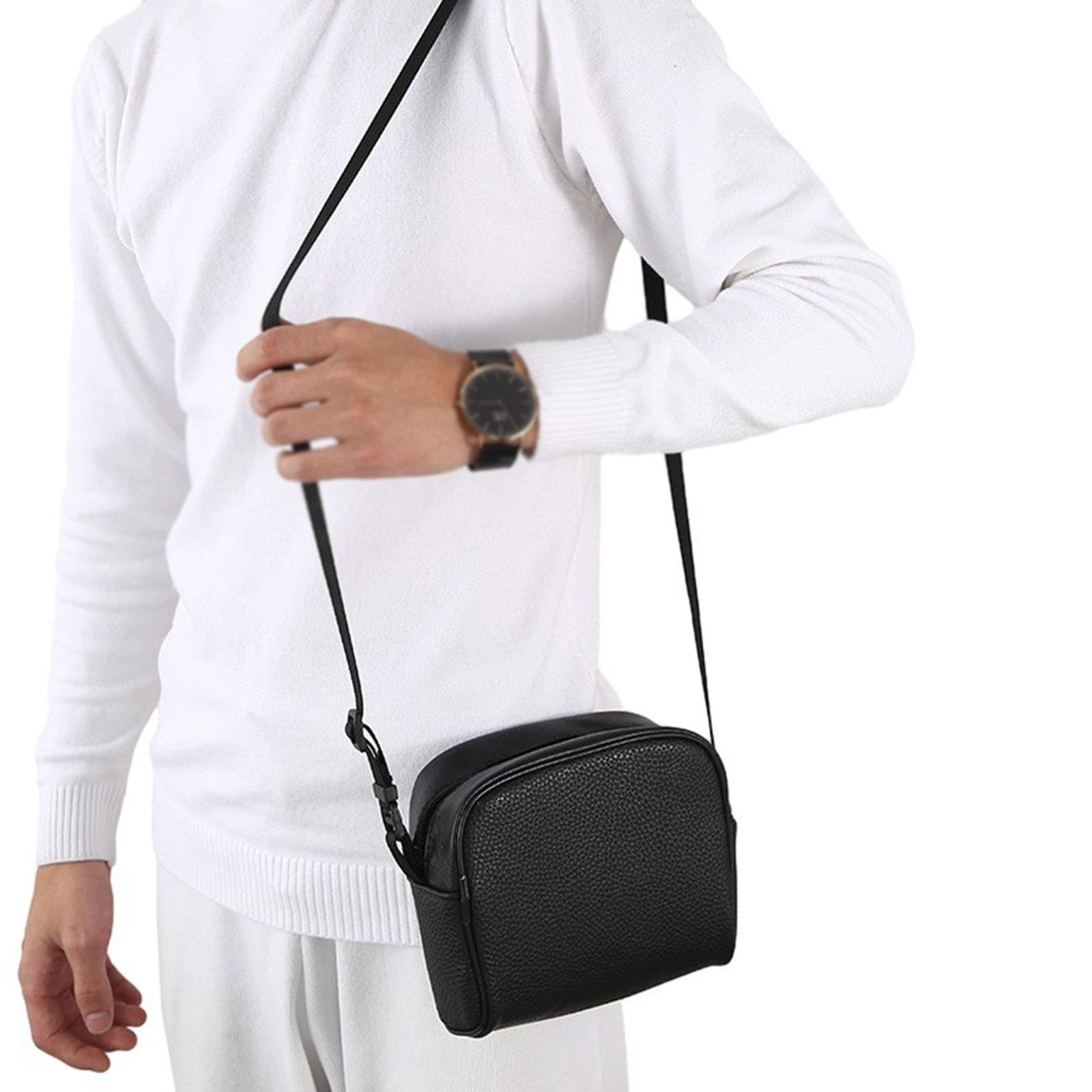 Étui de Rangement pour Jumelles, Accessoire Portable en Cuir PU résistant, Fermeture éclair Fluide, Indispensable pour Les Professionnels.