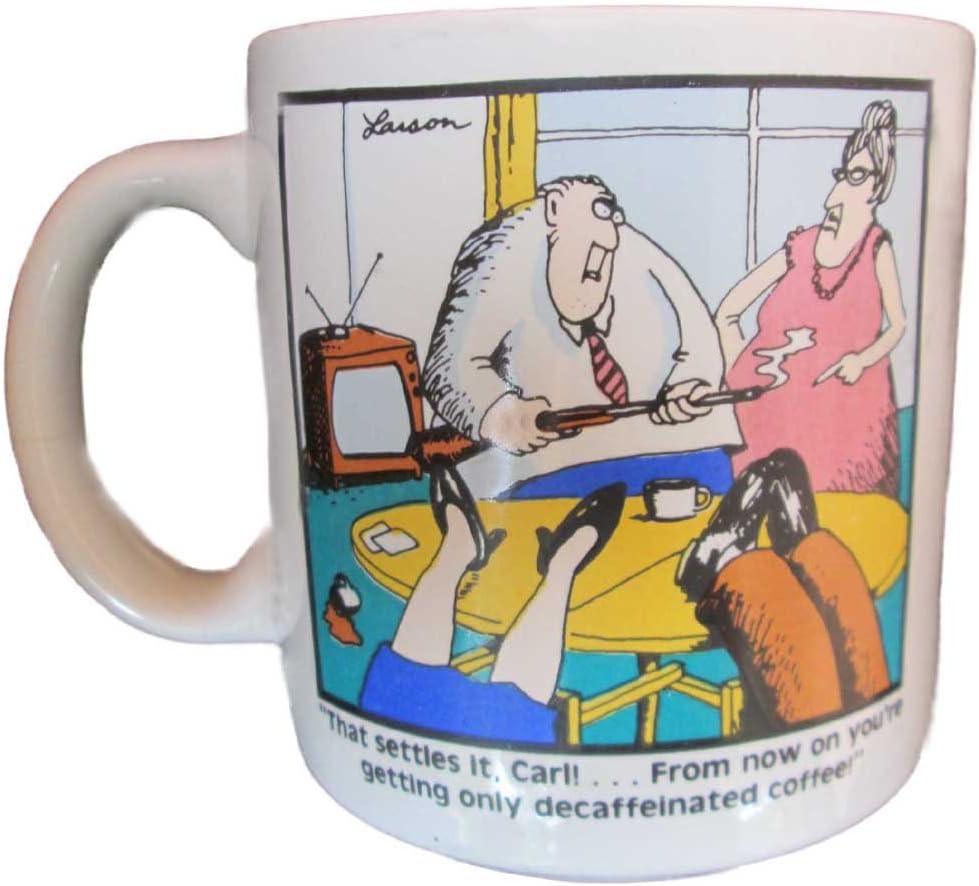 Amazon.com | The Far Side That Settles It Carl. Coffee Mug by Gary ...