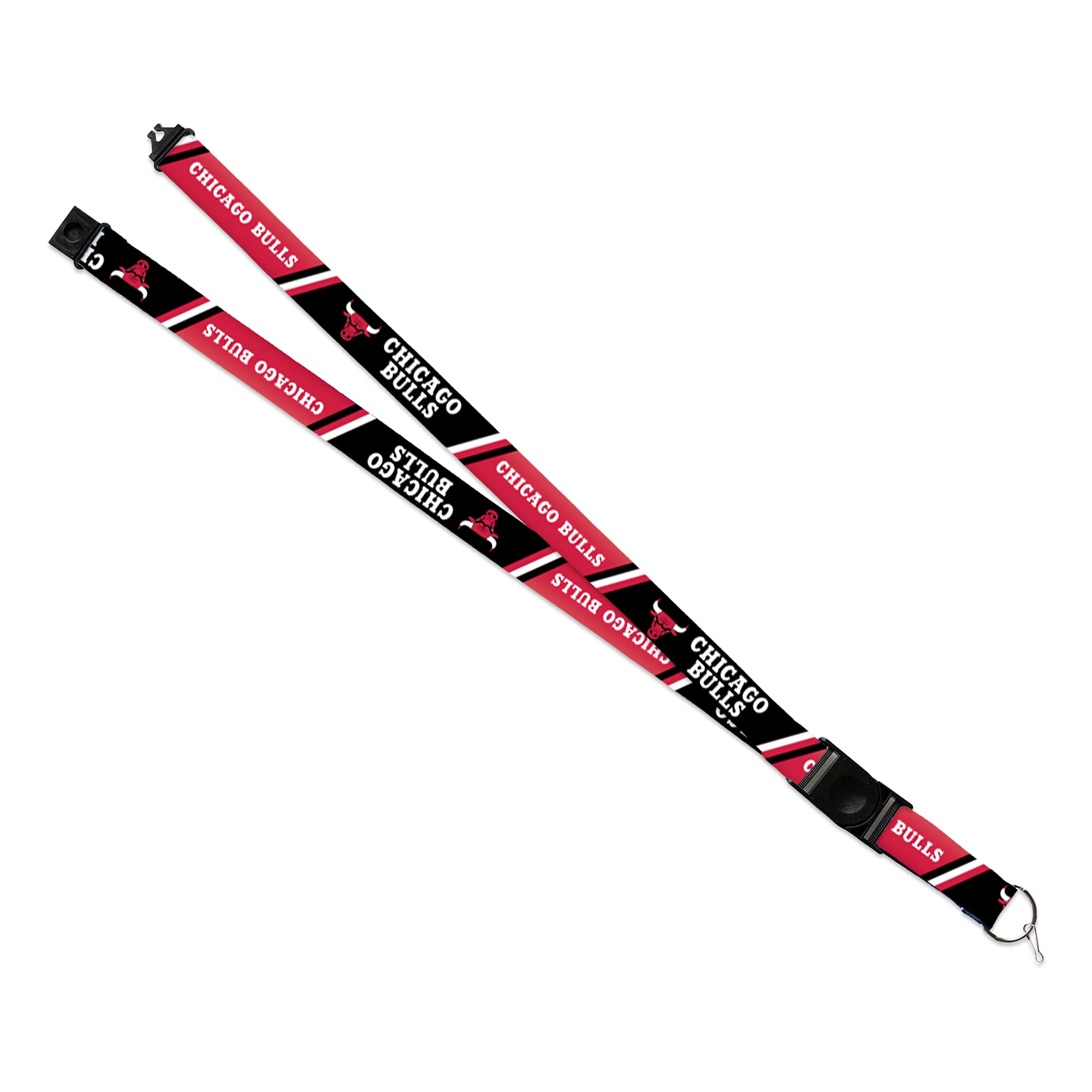Rico Industries Unisex Chicago Bulls Nba Safety Breakaway Lanyard