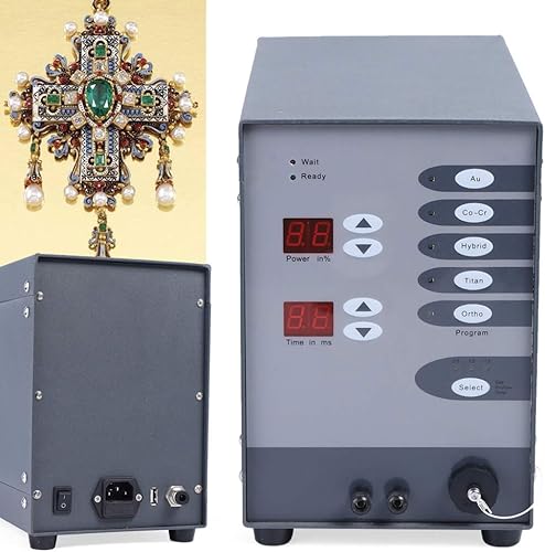 Miniatura 3 de TFCFL Soldador por puntos Kit de soldador de joyería permanente CNC Máquina de soldadura por puntos 110V 60HZ Pulso Argon Máquina de soldadura por