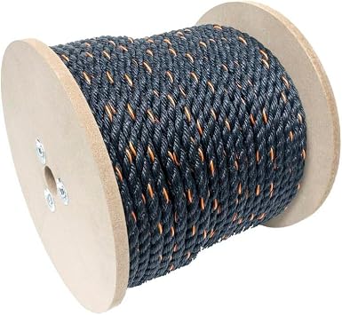 KingCord 309831 1/2" x 300 Polypropylene Twisted Truck Rope
