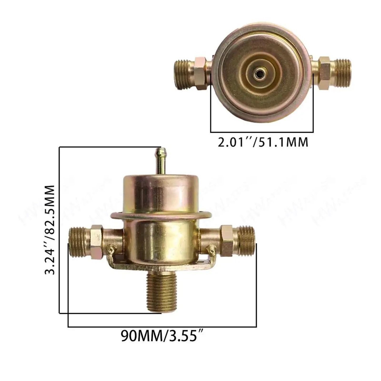 Fuel Injection Pressure Regulator,Fit For Porsche, 928 1991/08-1995/11 5.4 GTS 5397 Ccm 257 KW 350 PS 0280161034 zawór sterujący ciśnieniem pompy paliwa