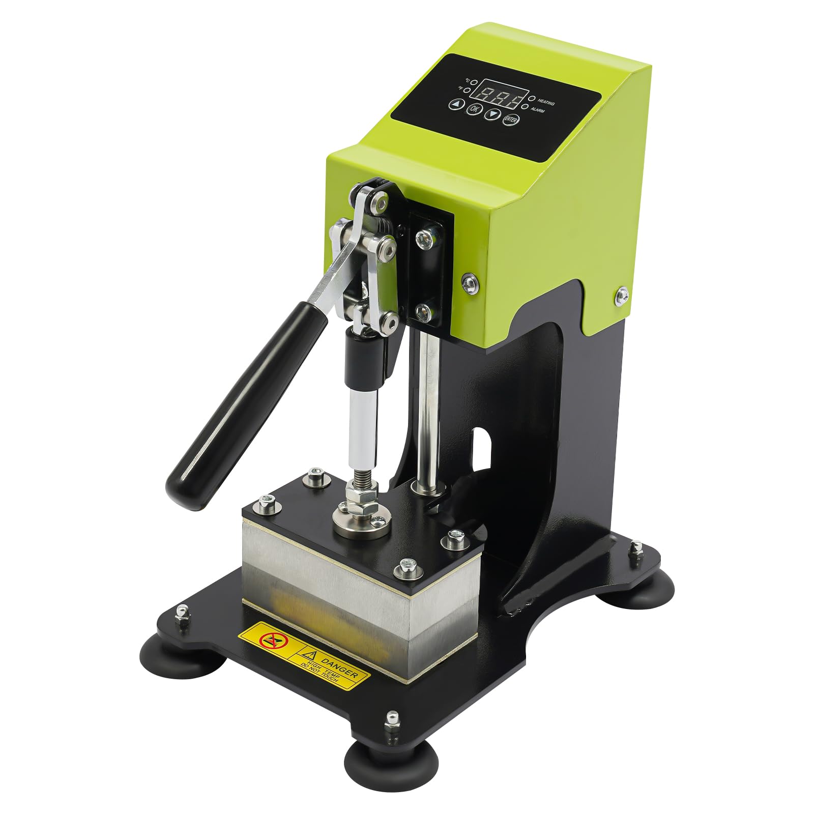 Rosin 900W - Macchina per pressa a calore, 6 x 12 cm, portatile con LED digitale pressa idraulica manuale per t-shirt, berretto