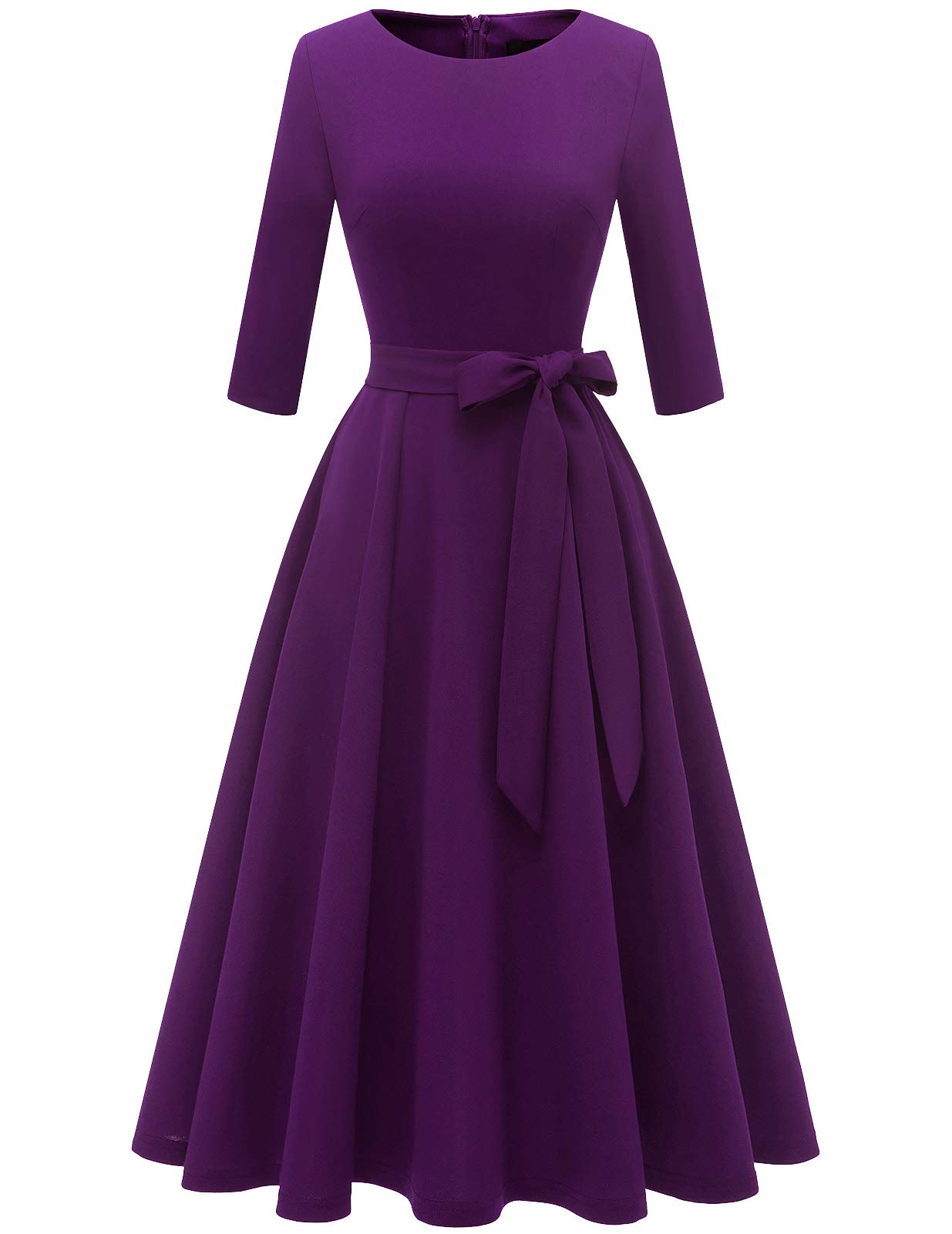 DRESSTELLS Cocktail Dresses for Women, Vintage Wedding Guest Church Dress