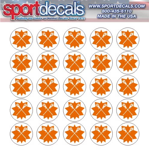 Sportdecals Lacrosse Sticks 3/4