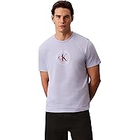 Calvin Klein SS 30S Whsl CK Word Circle Graph Lv14Re816G Magliette grafiche