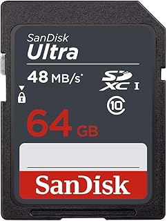 SanDisk Cartão de memória Ultra 64GB SDXC UHS-I Classe 10 48MB