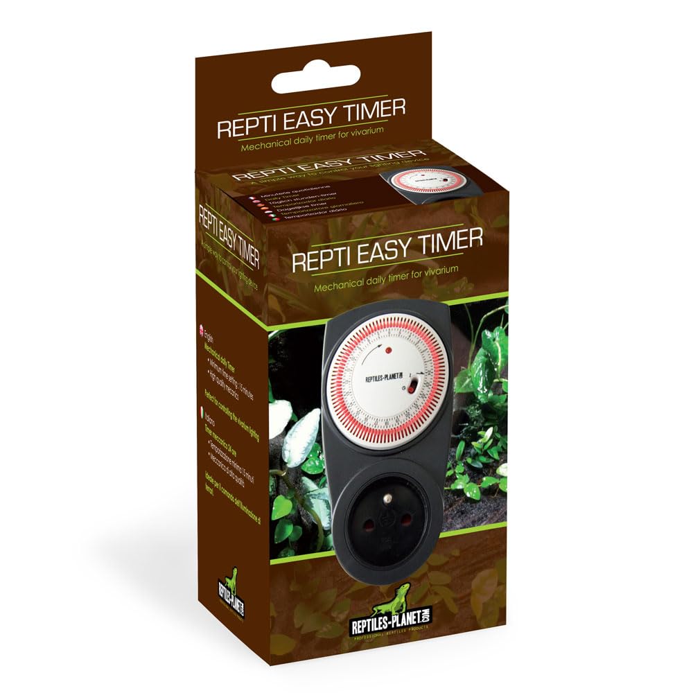 Reptiles Planet Mechanical Timer for Terrarium Lighting Repti Easy Timer