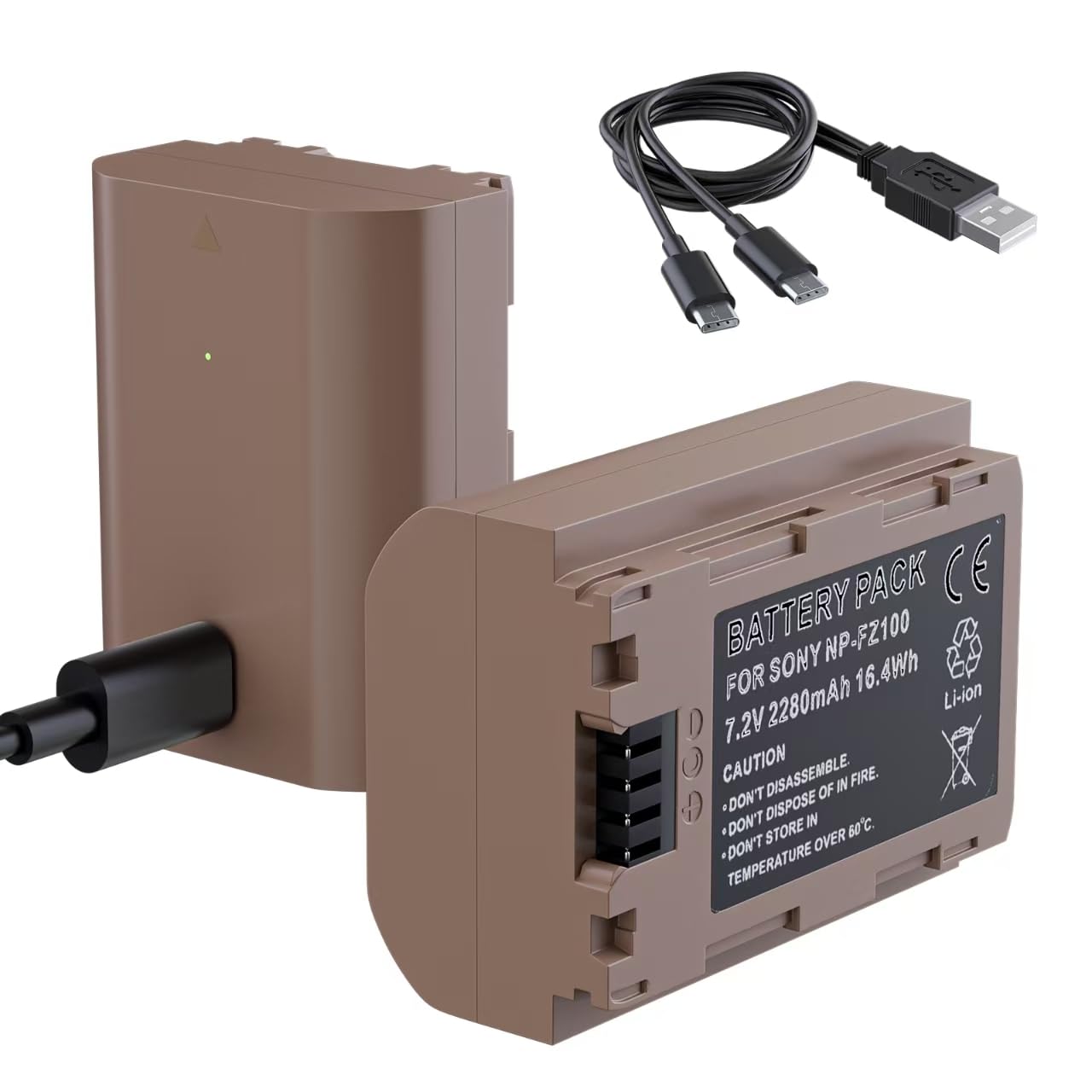 Caricabatterie TILTA NP-FZ100 A 4 Slot – Ricarica Rapida USB-C PD 45W Per Sony ZV-E1, A7III, A7IV, A7RIII/IV, A6600, FX3, FX30 E Più