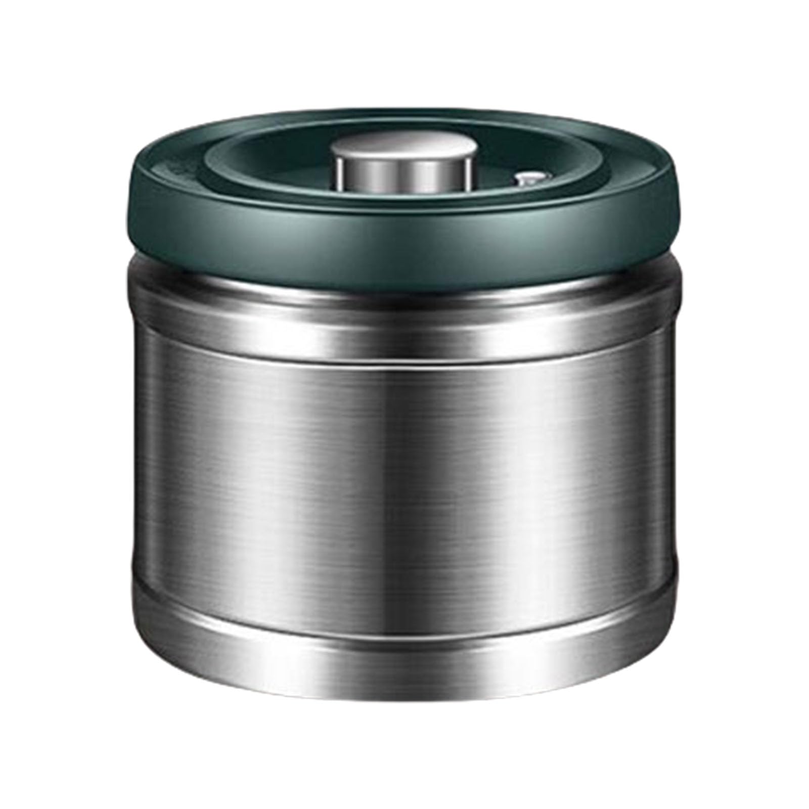 Tsophreniq Vacuum Sealed Kitchen Container 304 Stainless Steels Food Storage Jar Kitchen Organiser for Dry Food and Spices Multipurpose Stainless Steels Storage Jar