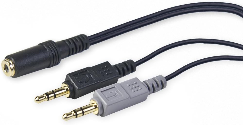 Syba NC-2 UFO Over The Ear Headphone with In-line Microphone, Black (OG-AUD63042)