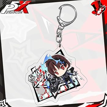 Amazon.co.jp: ペルソナ5 キーホルダー P5X 雨宮蓮 坂本竜司 高