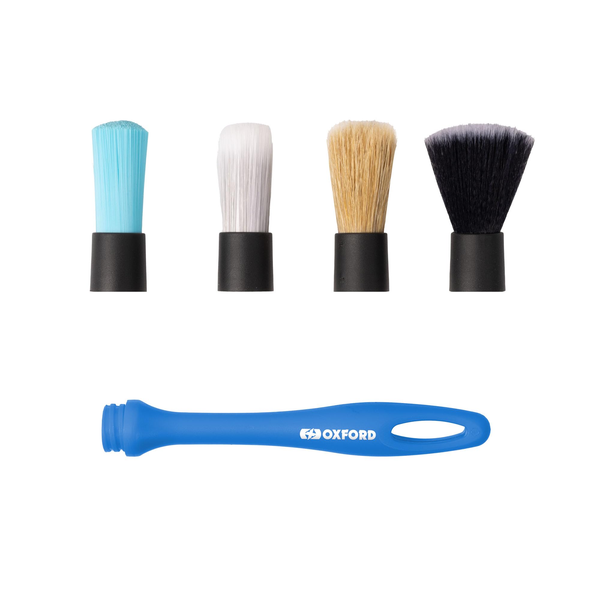 Oxford Detail Twist Motorcycle Detailing Brush Set Gift Box Bike Cleaning Care