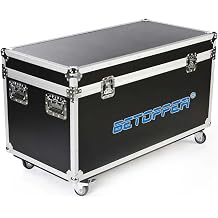 BETOPPER 2-Chamber Flight Case for CLB260 260W Moving Head Light