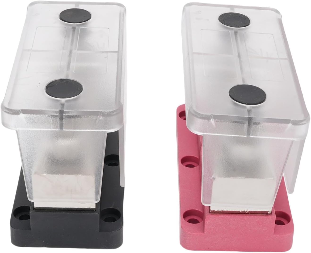 Aramox Power Distribution Block, PC Zinc Alloy Copper Bus Bar, 600A 48V, for Automotive RV Marine Solar Wiring