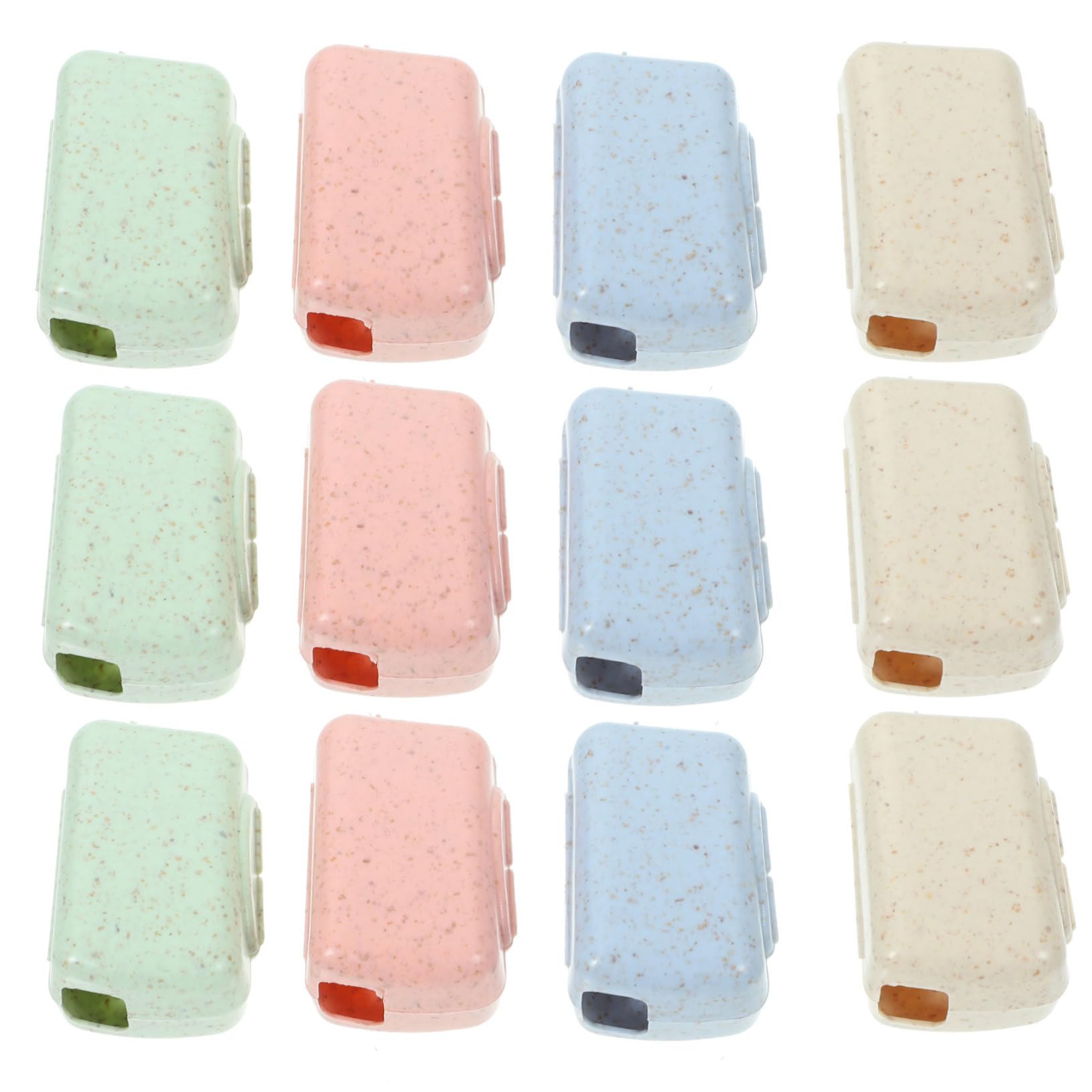 Tapas para cepillos de dientes SOLUSTRE 40 unidades fundas de viaje 8