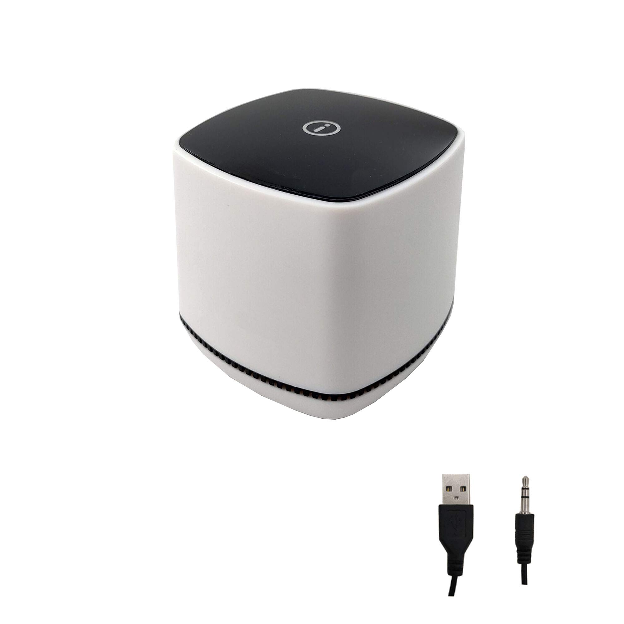 Acoud Mini USB Powered Computer Speakers – Portable 3.5mm Wired Speaker For Laptop, PC, Tablet & Smartphone (Pink)