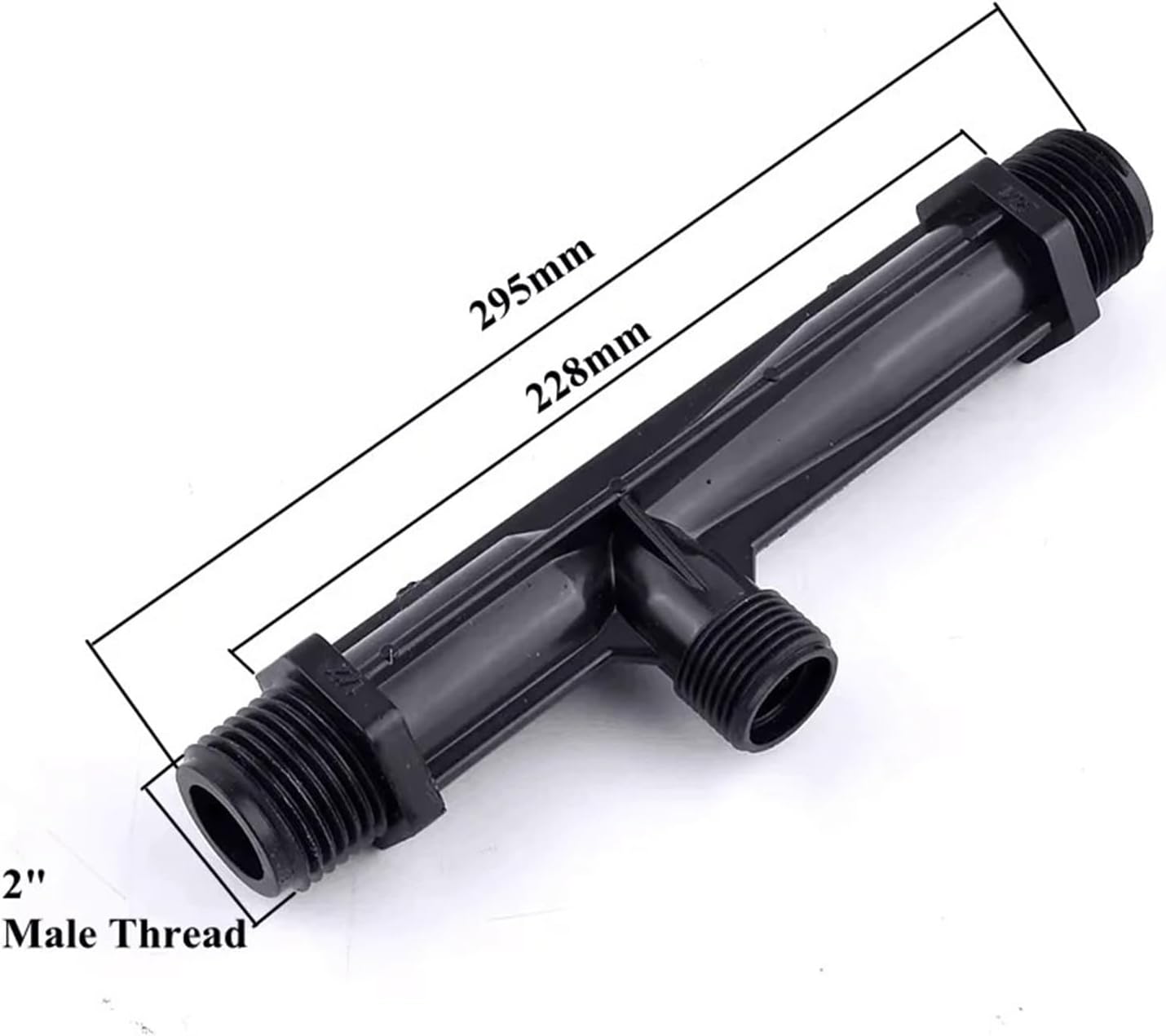 Revive Furniture 1PC UPVC Water Sprayer Gas-liquid Mixer Fertilizer Applicator Aquarium Fish Tank Garden Irrigation Pipe Accessories(2 Inch)