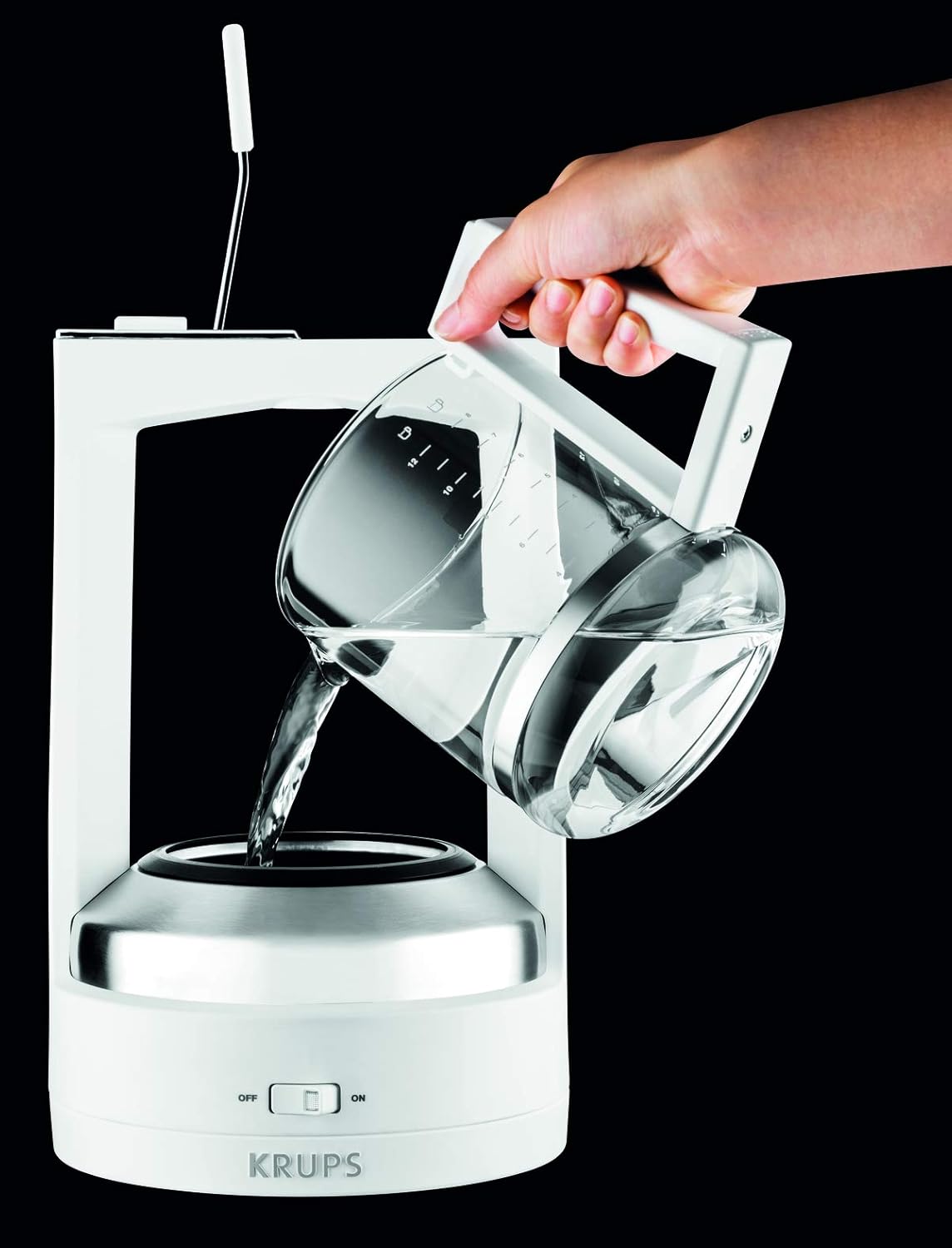 KRUPS KM4682 Macchina da Caffé T8 / KM468210 / caffè/Gruppo erogatore a Pressione, 12 Cups, Acciaio Inossidabile, Grigio KRUPS KM4682 Macchina da Caffé T8 / KM468210 / caffè/Gruppo erogatore a Pressione, 12 Cups, Acciaio Inossidabile, Grigio