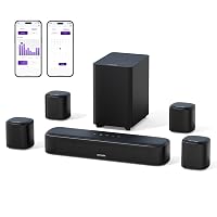 ULTIMEA Soundbar 7.1ch per TV, Sistema Audio Surround per Home Cinema