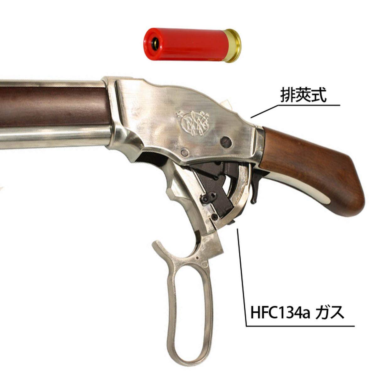 Amazon.co.jp: S&T ウィンチェスター M1887 ワイルドカード ガス